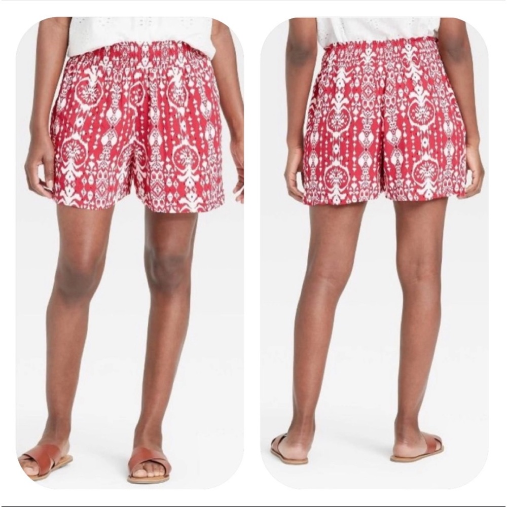 Knox Rose | Printed Shorts with Pockets